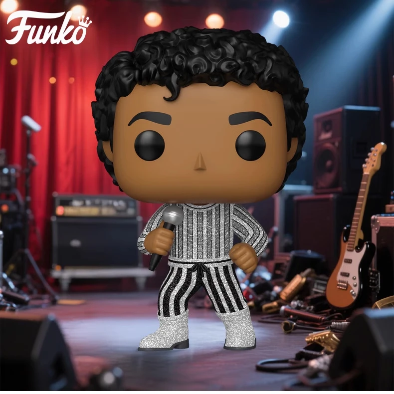 Genuine Edition FUNKO POP《Michael Jackson Dance with You Billie Jean》 Action Ornament Model Toys Assembly Collectible Model