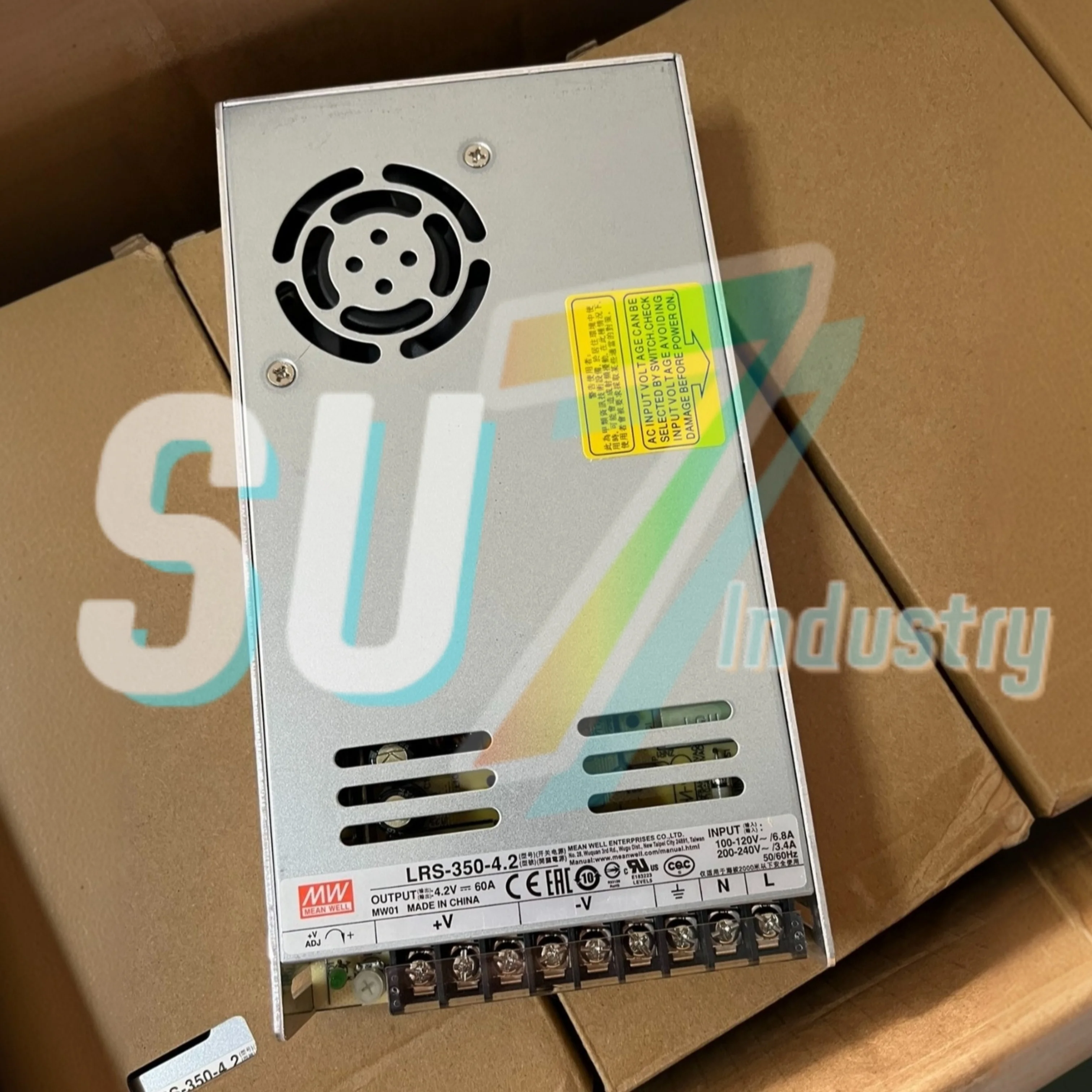Mean Well LRS-350-3.3 LRS-350-36 LRS-350-4.2 스위치 전원 공급 장치 박스 내 새 제품
