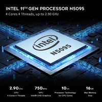 2022 Beelink Mini S Windows 11 Intel 11th Gen N5095 Mini PC DDR4 8GB 128GB SSD mini pc gamer VS U59 GK MINI GK3V J4125 1