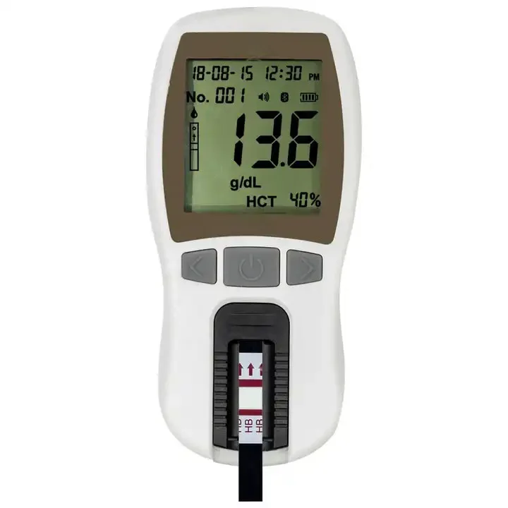 

Portable hemoglobin meter home use analyzer