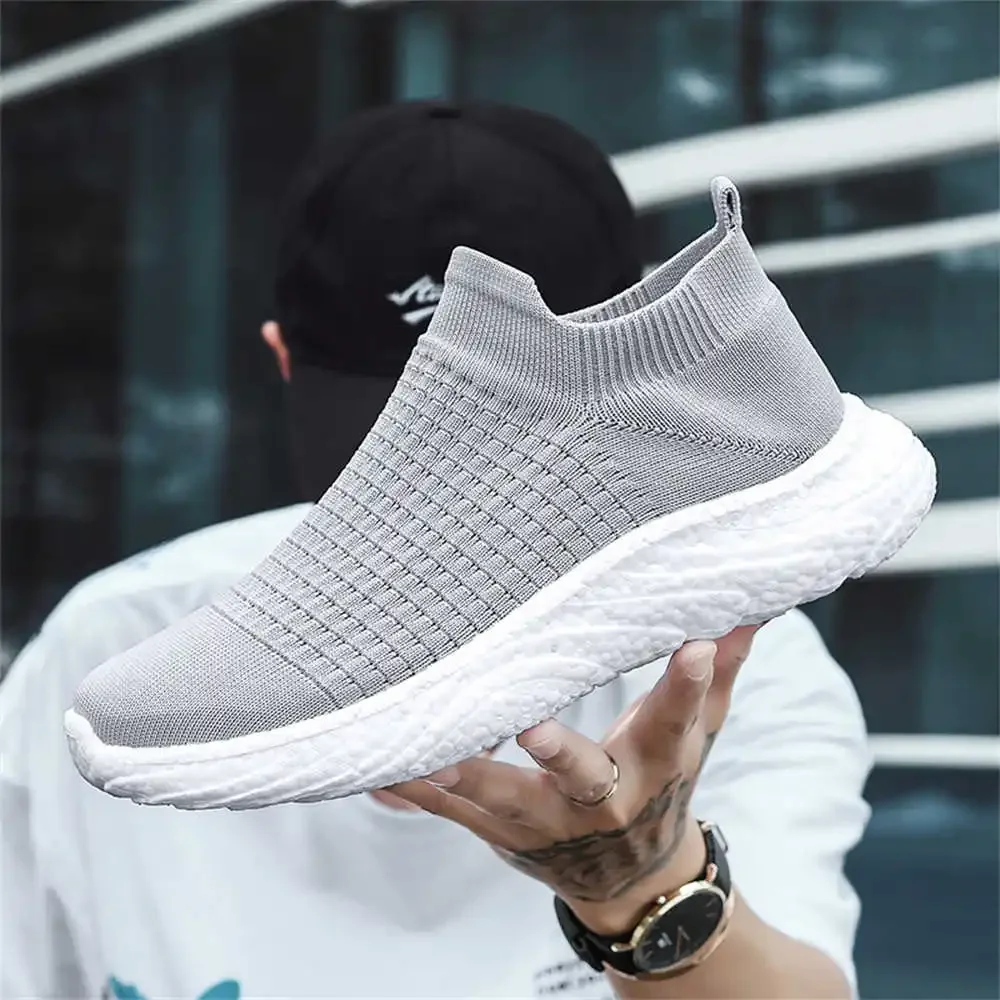 

Round Tip Gray Sports Shoes Men Casual Men's Teni Men's Shoes Luxury Sneakers New Fast Snekers What's Athletic