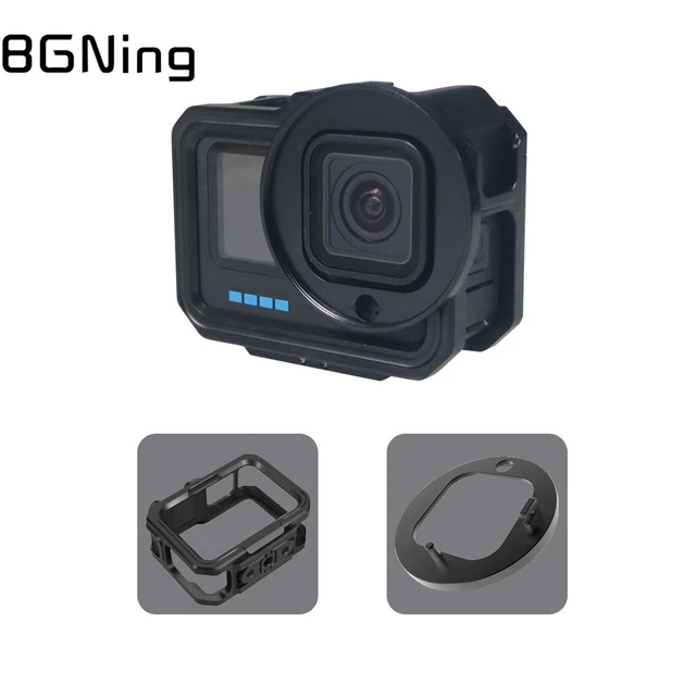 GoPro 12 / 11 / 10 / 9 New Telesin Aluminum House Cage Suitable