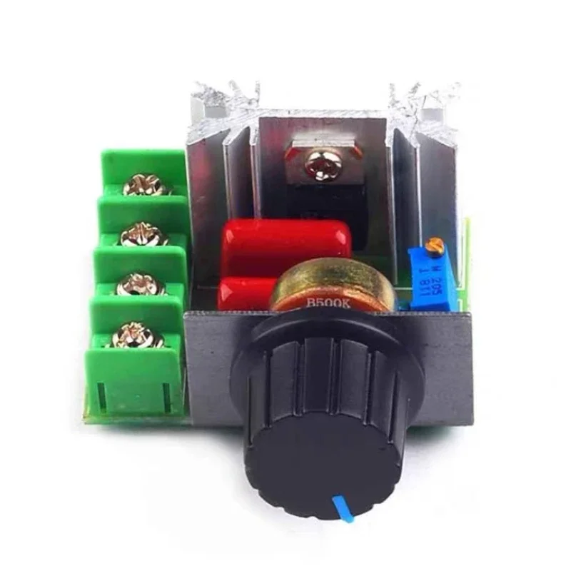 1PCS 2000W Adjustable Motor Speed Controller Voltage Regulator AC Motor Speed Controller 50-220V 25A