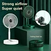 Desktop Foldable Retractable Small Fan Mini Portable Charging USB Home Low Noise High Duration Standby Mini Electric Fan 6