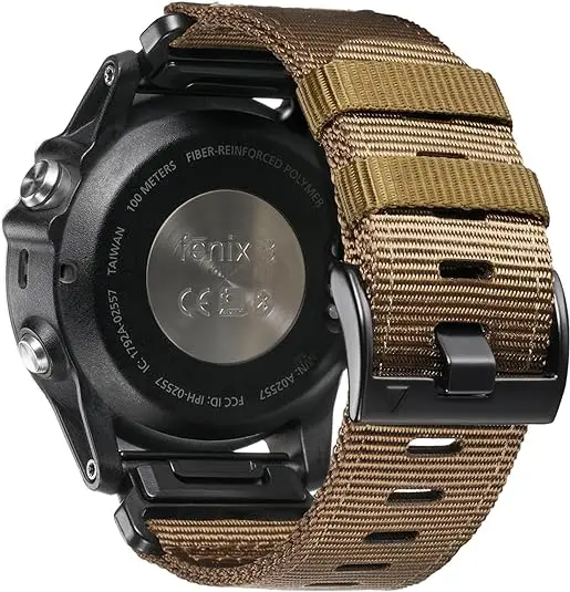 QuickFit Braided Nylon Strap, 22mm/26mm,