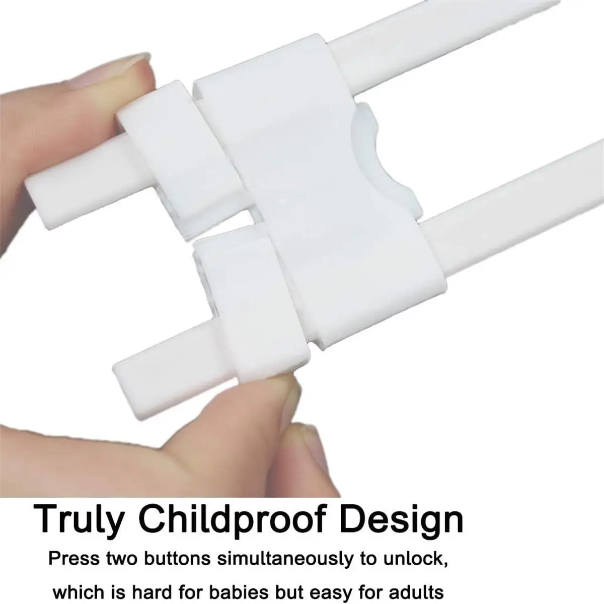 Cabinet Lock Child Lock 4pcs U Shaped Latch