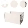Folded Laundry Basket Clothes Hamper for Apartment Living Room Home Use 5