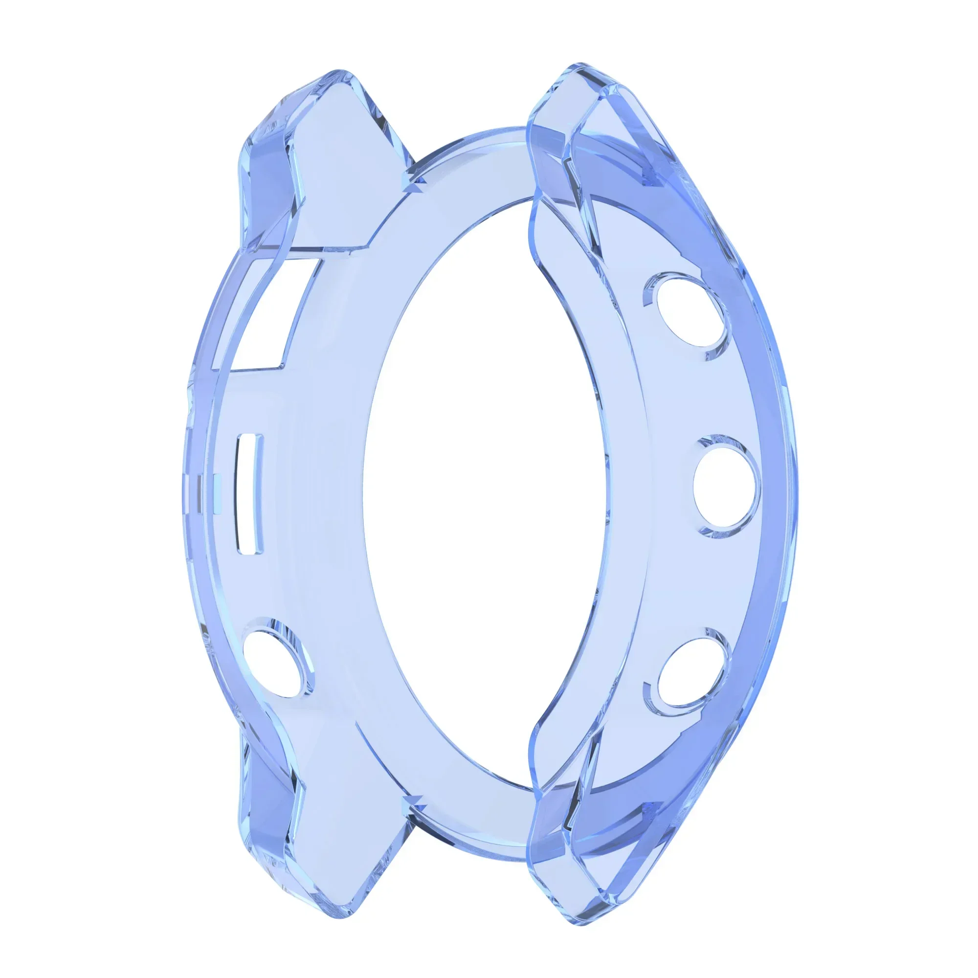 Transparent Soft TPU Protective Watch Case - Slim Cover
