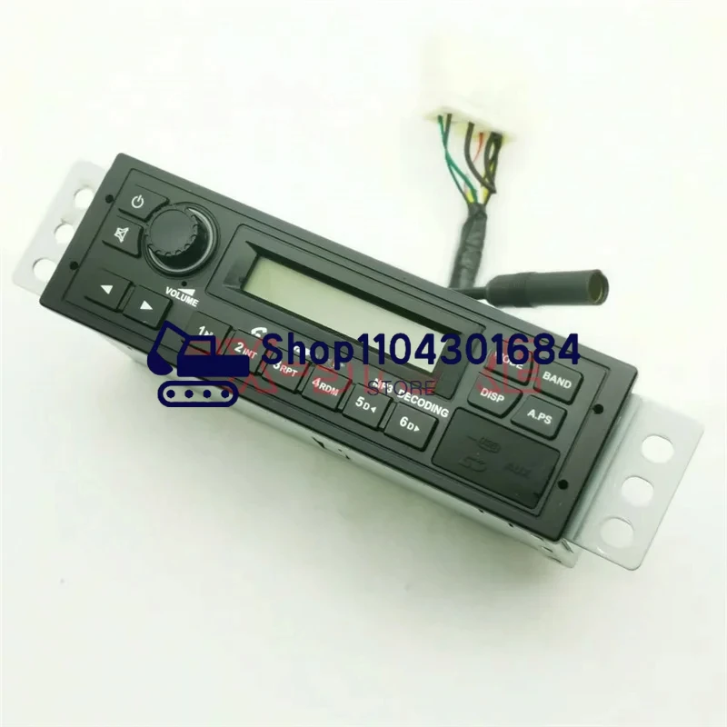24V Radio MP3 USB PLAYER DOOSAN Excavator DH215-7,DX215,DX380,DX140,SOLAR 150