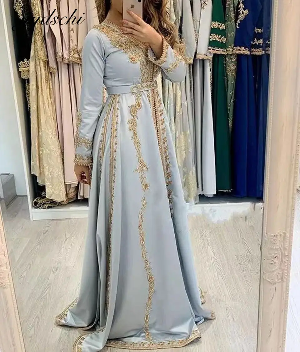 sachin and babi light blue dress Elegant Moroccan Dresses | Caftan & Jellaba