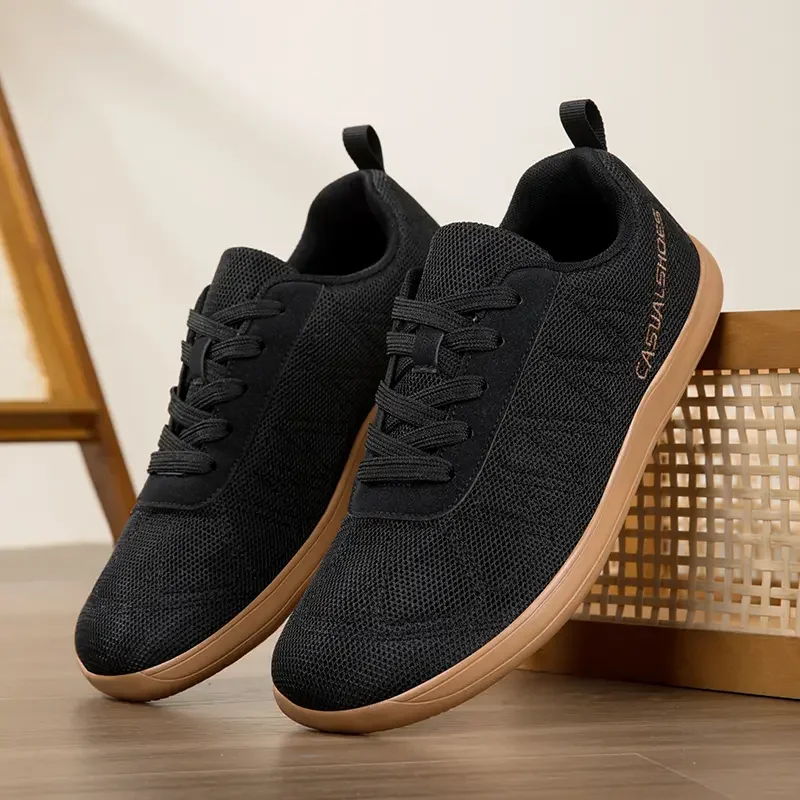 Unisex-Wanderschuhe mit breiter Zehenbox, rutschfeste Gummisohle, Outdoor-Walking-Sneaker für Paare – Detail 8