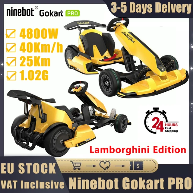 Ninebot Go Kart Ferrari Edition Electric Go Kart for Adult - China Racing Go  Kart and Go Cart price