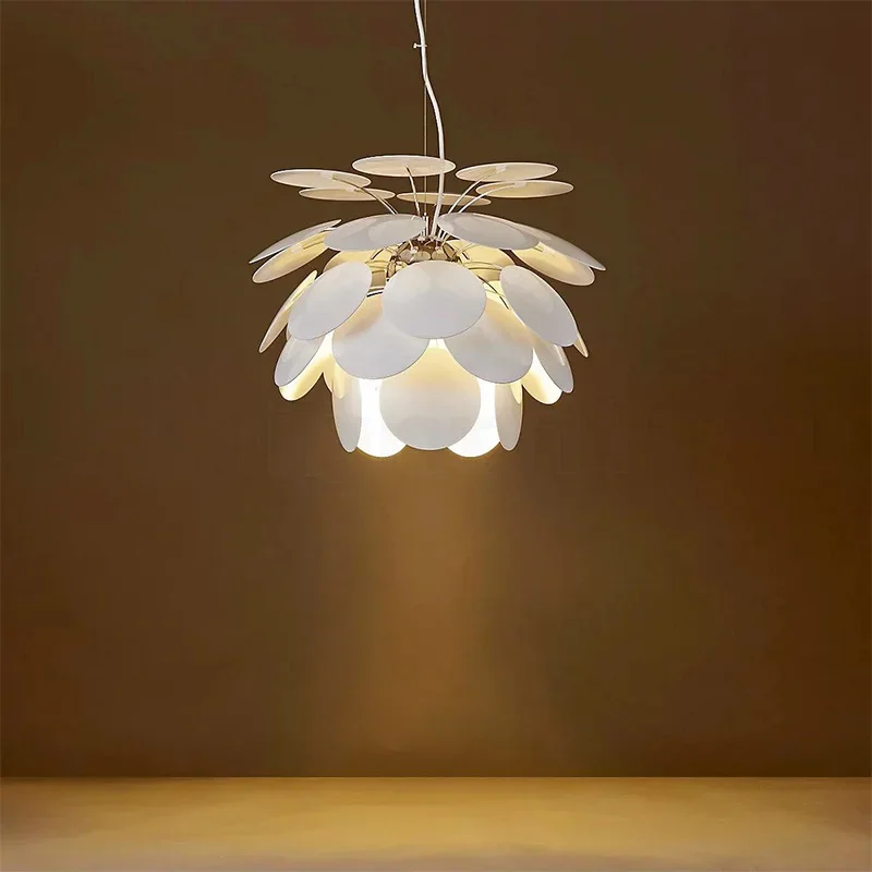 Pineapple Pendant Lamp Modern Creative Design for Living Room Exhibition Hall Restaurant Bedroom Kitchen LED Chandelier Decor Light
