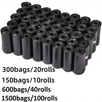 Dog Poop Bags Portable Pet Waste Bags Durable And Leak Proof Dog Garbage Bags With Dispenser Pet Cleaning Supplies For Outdoor 2
