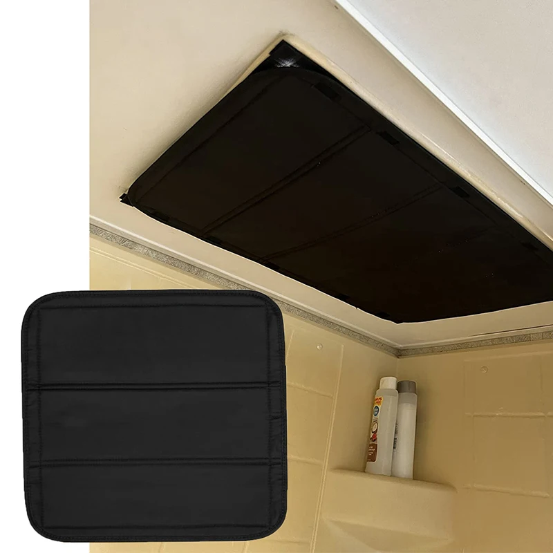 RV Vents Skylight Insulator Cover RVs Window Sunshades Collapsible Waterproof  Shade Sun Blackout Covers rv vents skylight insulator cover waterproof blackout covers magnetic rv sunshades blackout vents cover travel accessories