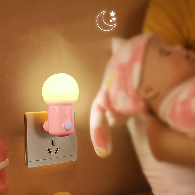 Dimmable LED Night Light with Eye Protection