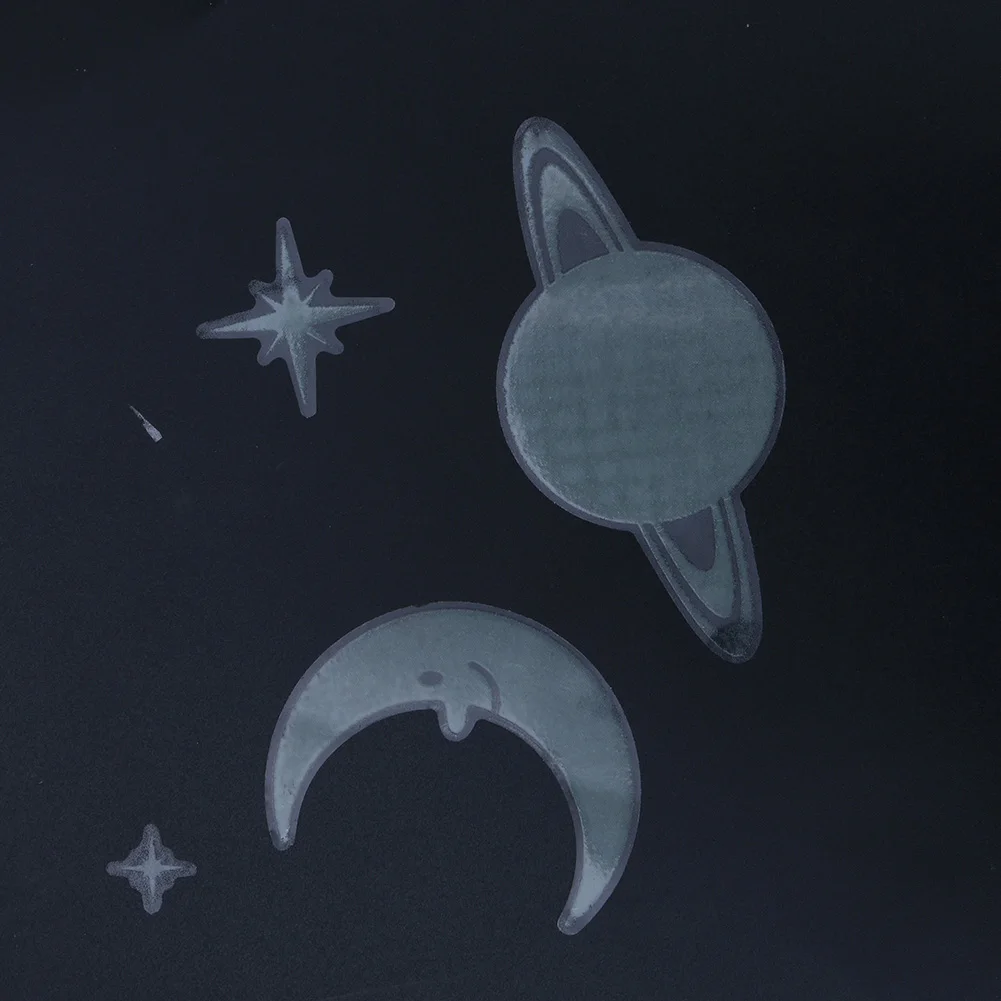 Glow in The Dark Wall Stickers Anti Static Planet Moon Wall Decals Waterproof Ceiling Stars Stickers for Kids Birthday Gifts