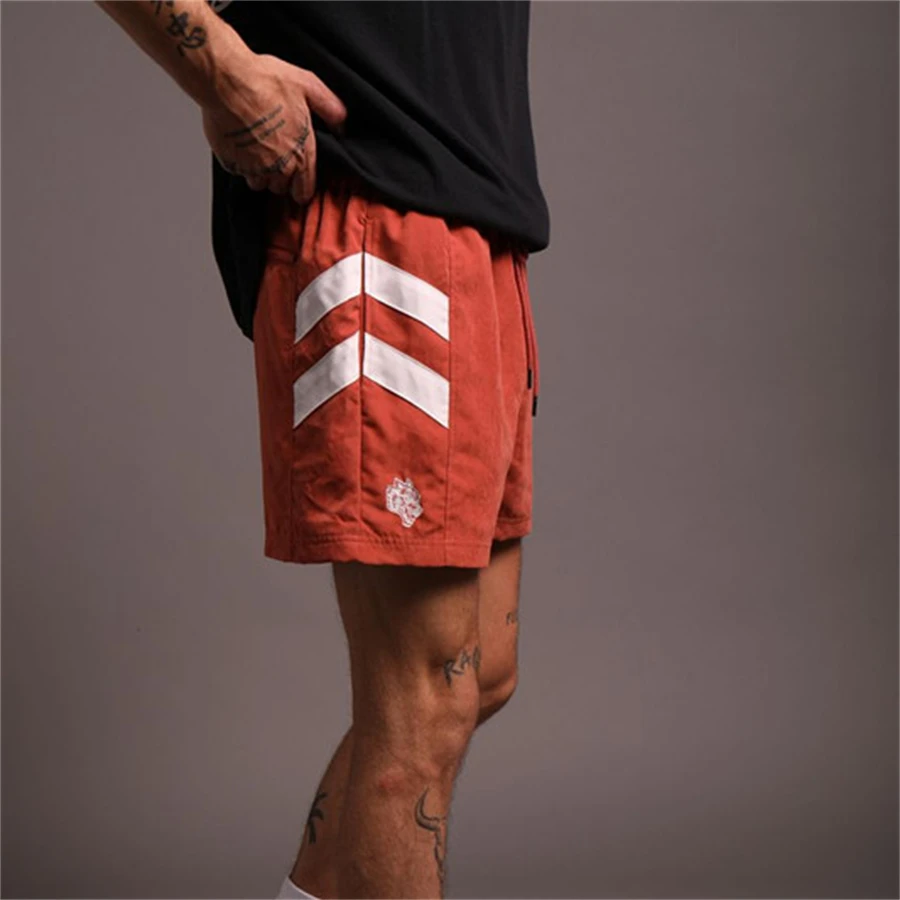 Men Hot Shorts Light Weight Thin Short Pants Running Squat Fitness Shorts Men GYM Wear Quick-drying Drawstring Shorts