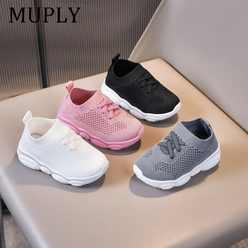 Chaussures pour enfants, semelles antidérapantes en caoutchouc souple, baskets plates décontractées pour bébés, pointures enfants filles et garçons, chaussures de sport_voghion.com