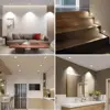 Mini LED Spotlight Recessed Downlight, Dimmable Downlight, Ceiling Lamp, Showcase Display Lighting, 1W, DC12V, 15mm Cutout, IP65 6