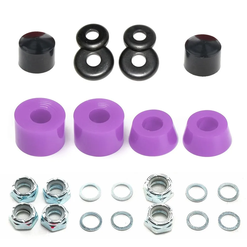 1Set Skateboard Buchse Dichtung Gummi Longboard Stoßdämpfer Lkw Rebuild-Kit Für 5 zoll-Vertex Dual Rocker halterung Skateboard – Detail 6