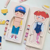 Wooden Human Body Puzzles for Toddlers 28 Piece Anatomy Puzzle Skeleton Human Body for Kids Educational Learning Preschool Toys 1
