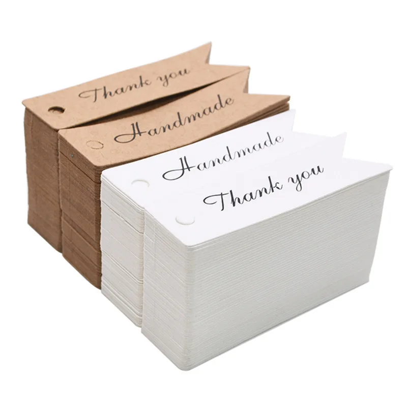 Kraft Paper Tags 50/100 pcs Kraft Paper Tags Heart Kraft Paper Gift Tags for Gifts Arts and Crafts Wedding Thanksgiving Christmas Birthday Party