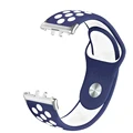 9 blue and white
