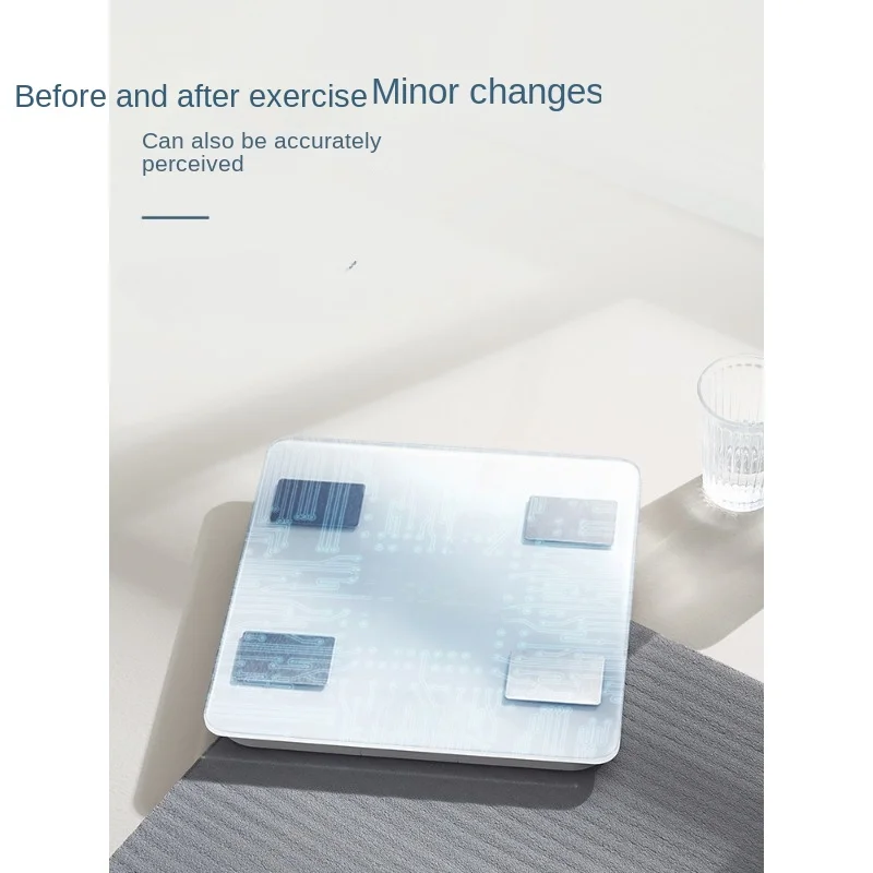 

Body fat scale, electronic scale, household small and precise scale, intelligent measuring instrument for fitness