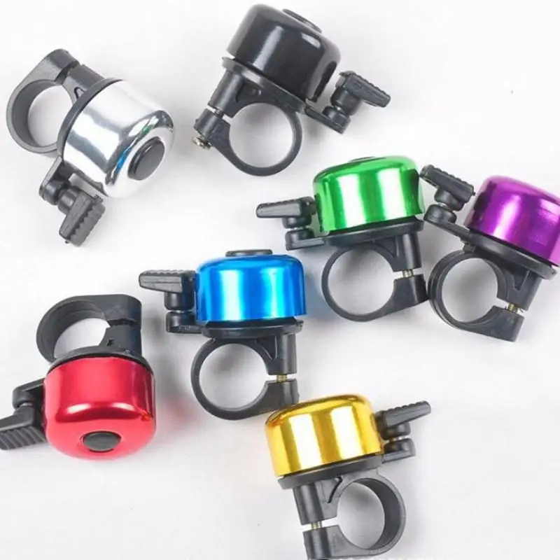 Bicycle bell Mountain bike bell Bicycle horn Bicycle alarm Bicycle accessories 1PC Alloy Safety Cycling Handlebar Ring Bicycle Call Bike Accessories Bicycle Bell Alloy Mountain Road Bike Horn Sound Alarm