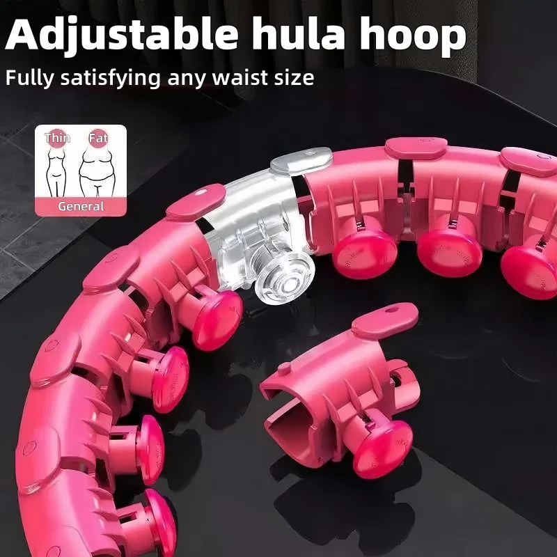 Detachable Hula Hoop for Women Abdominal Fat Burner Exercise