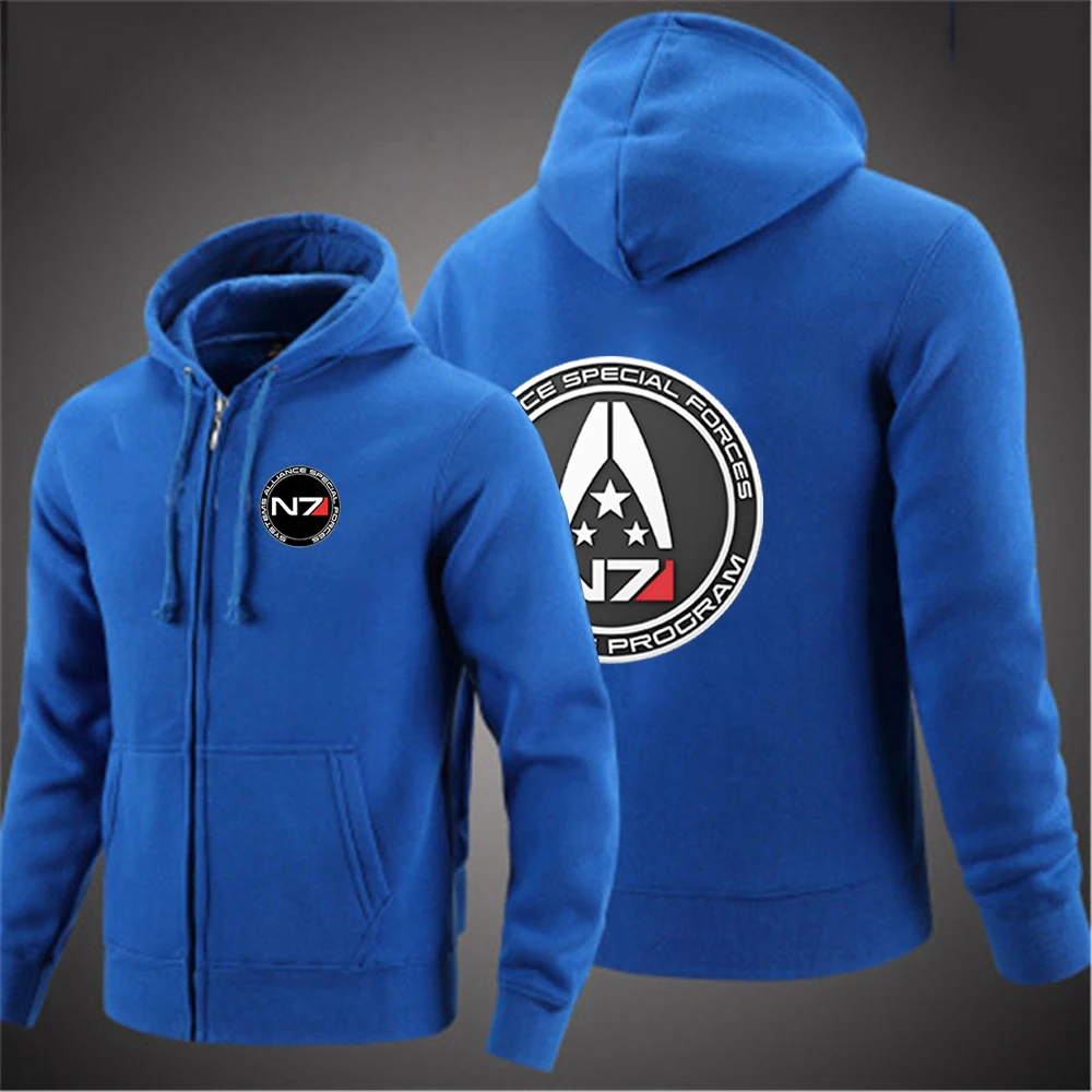 Men's Long Sleeve Casual Hoodie with Drawstring