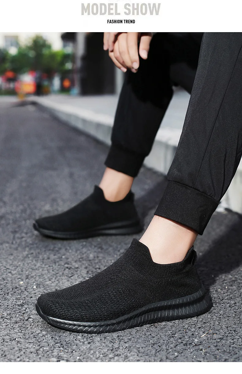 Men Sneakers Shoes For Men Lightweight Tenis Comfortable Mesh Breathable Casual Shoes Outdoor Walking Gym Shoes Size 39-46