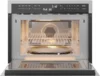 24 Inch Built-in Convection Oven and Microwave Combination with Broil, Soft Close Door, 1000 Watt Power, Stainless Steel Finish, 6