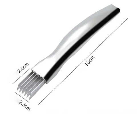 Fruit Vegetable Peeler Stainless Steel Scallion Cutter Onion Slicer Sharp Spring Onion Cutter Shredder Vegetable Knife Cutting Tools Kitchen Gadgets