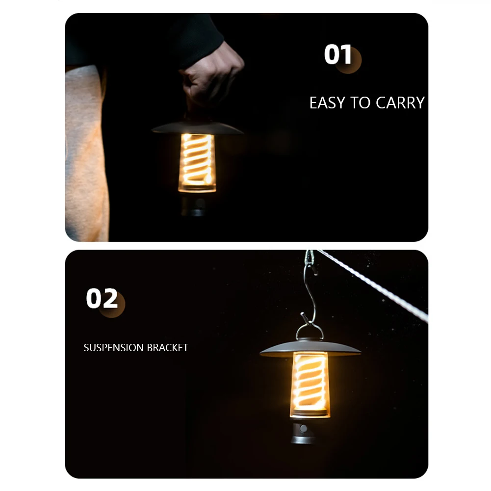 Sanyi Portable Camping Lantern Powered by 18650 Battery Hanging Tent  Flashlight COB+1W Led+Red Lamp Flashlamp Camping Light - AliExpress