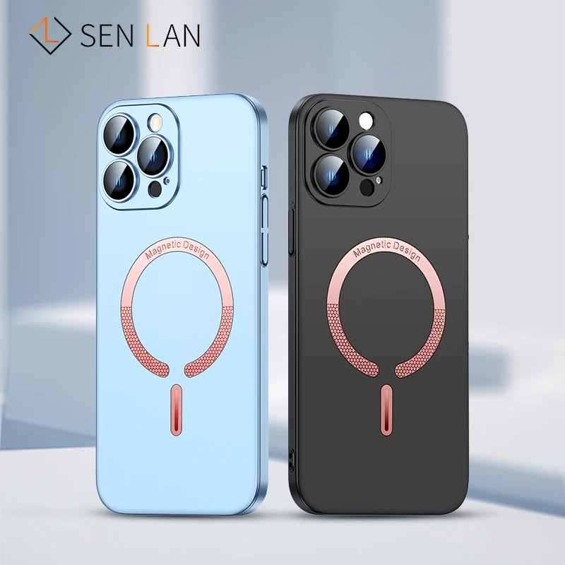 Magsafe Electroplated Silicone For iPhone 13 14 Pro Max iphon 12 Phone