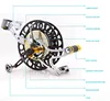 free shipping 28cm Three speed shift steel kite kites reel for adults fly wheel gear disassembly Anti-reverse brake accessories 5