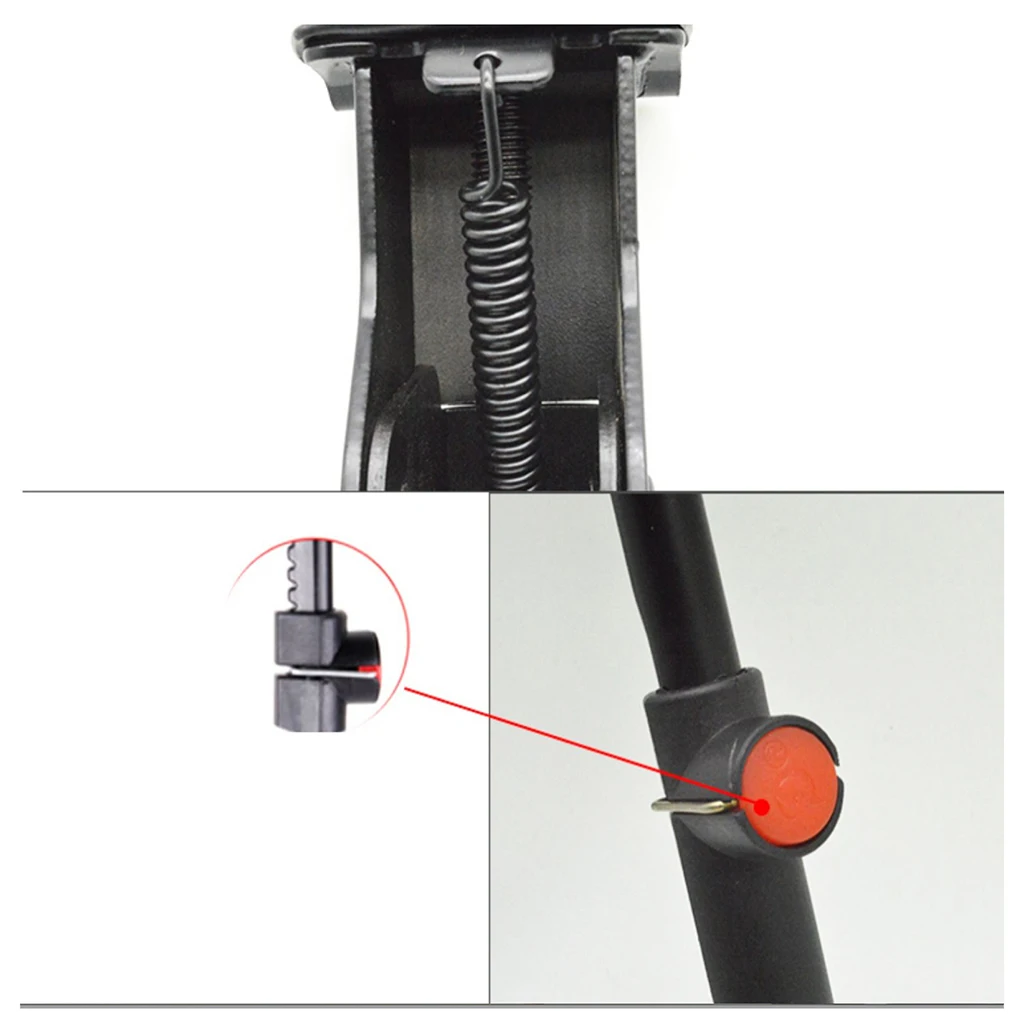 Double Leg Bike Center Kickstand - Aluminum Alloy, Quick Release, For 26" & Larger Bikes