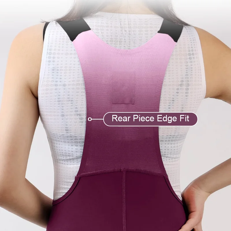 Women High-Waisted Cycling Shorts Road Bike Bib Pants Shoulder Straps Mountain Racing MTB Shorts Non-slip Biking Clothing