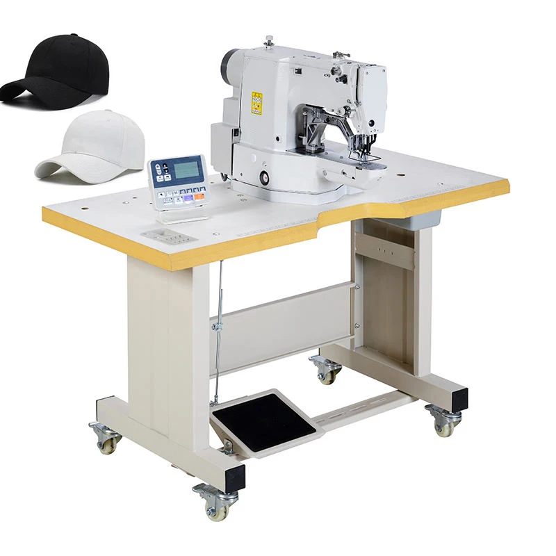 

Hot Sale Industrial 430D Electronic Knitting Fabric Trimming Bar Tack Sewing Machine