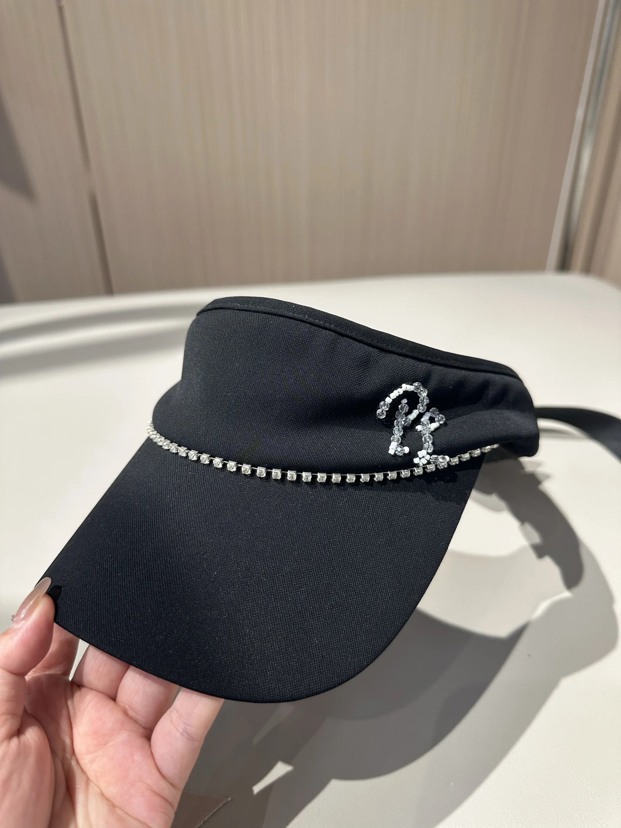 New Golf Hat Women's Golf Empty Top Hat Korean Edition Women's Bow Sports Empty Top Women