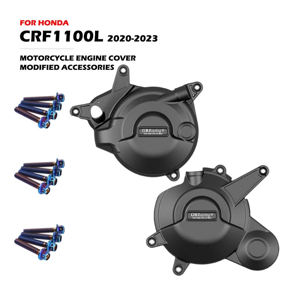 

GB Racing CRF1100L Защитная крышка двигателя мотоцикла для HONDA CRF 1100 L 2020-2024, модифицированные аксессуары