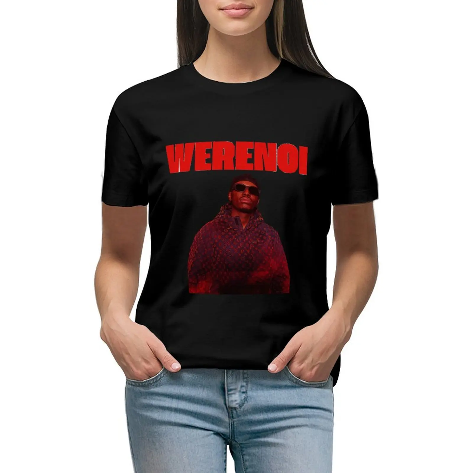 

Werenoi Telegram T-shirt lady clothes Aesthetic clothing korean Women's clothes