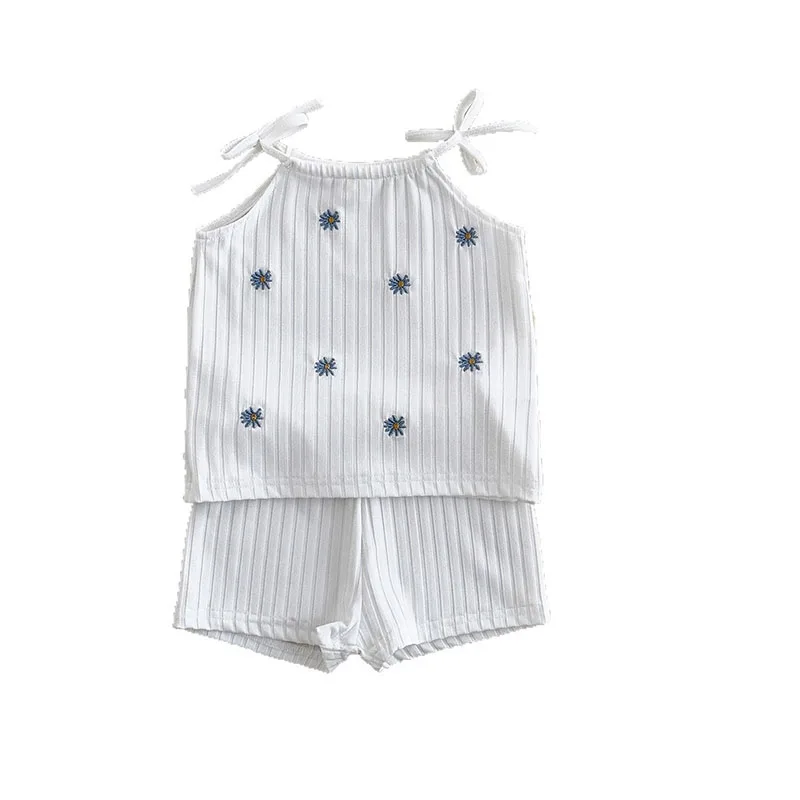 Cute Baby Girls Summer Clothes Set