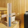1pcs Sauna 15 Minute Hourglass Sand Timer Wooden Clock Rotating Sandglass For Sauna SPA Room High Heat And Steam Resistance 1
