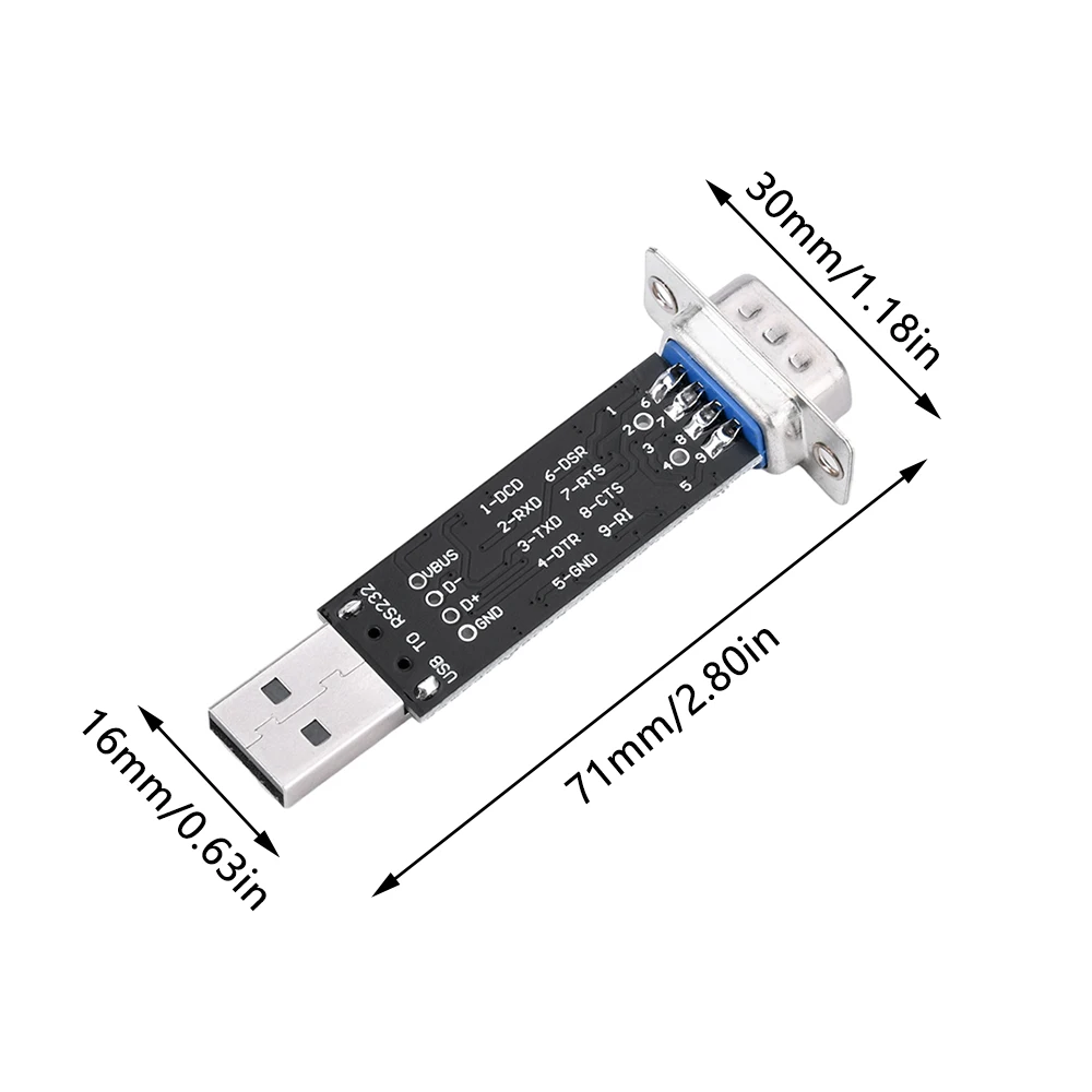 Cavo di programmazione, convertitore adattatore per cavo di programmazione PLC seriale da USB a RS232