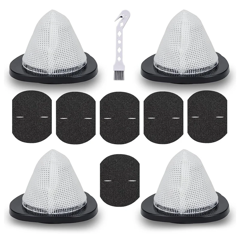 

2030 Replacement Filter For Bissell 3 In 1 Lightweight Stick Vacuum 2030,20303,20306,20307 With 6 Foam Filters 1611501 Parts Set