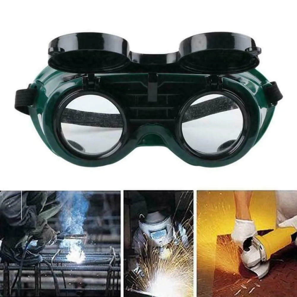 Practical Durable High Quality New Welding Safety Glasses Glasses Cutting Dark Green Durability Glasses Lenses