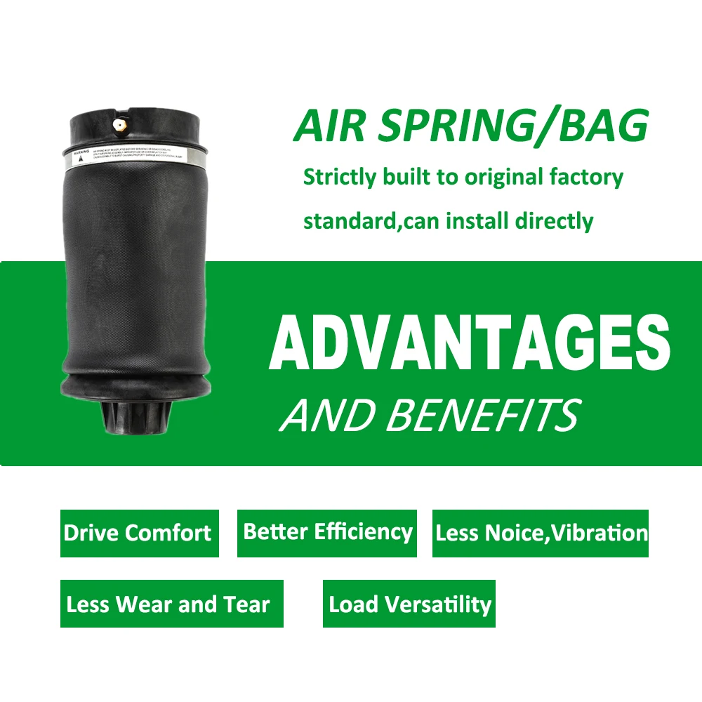 Rear Suspension Air Spring For 2005- Mercedes-Benz W164 W166 X164 X166 W292 C292 ML/GL/GLS/GLE 320 350 450 500 550 63 AMG